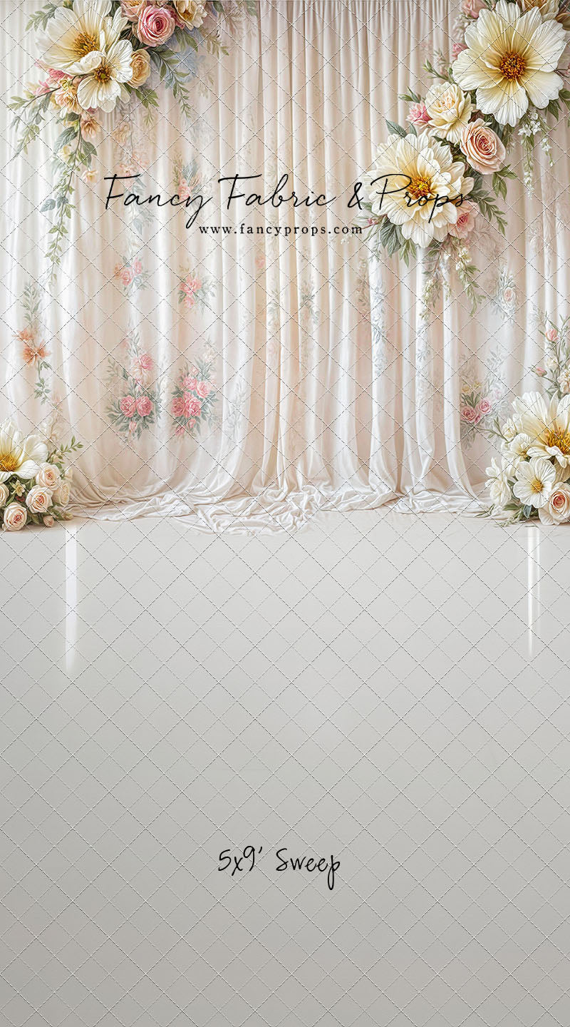 Draping Botanicals - With Sweep Option