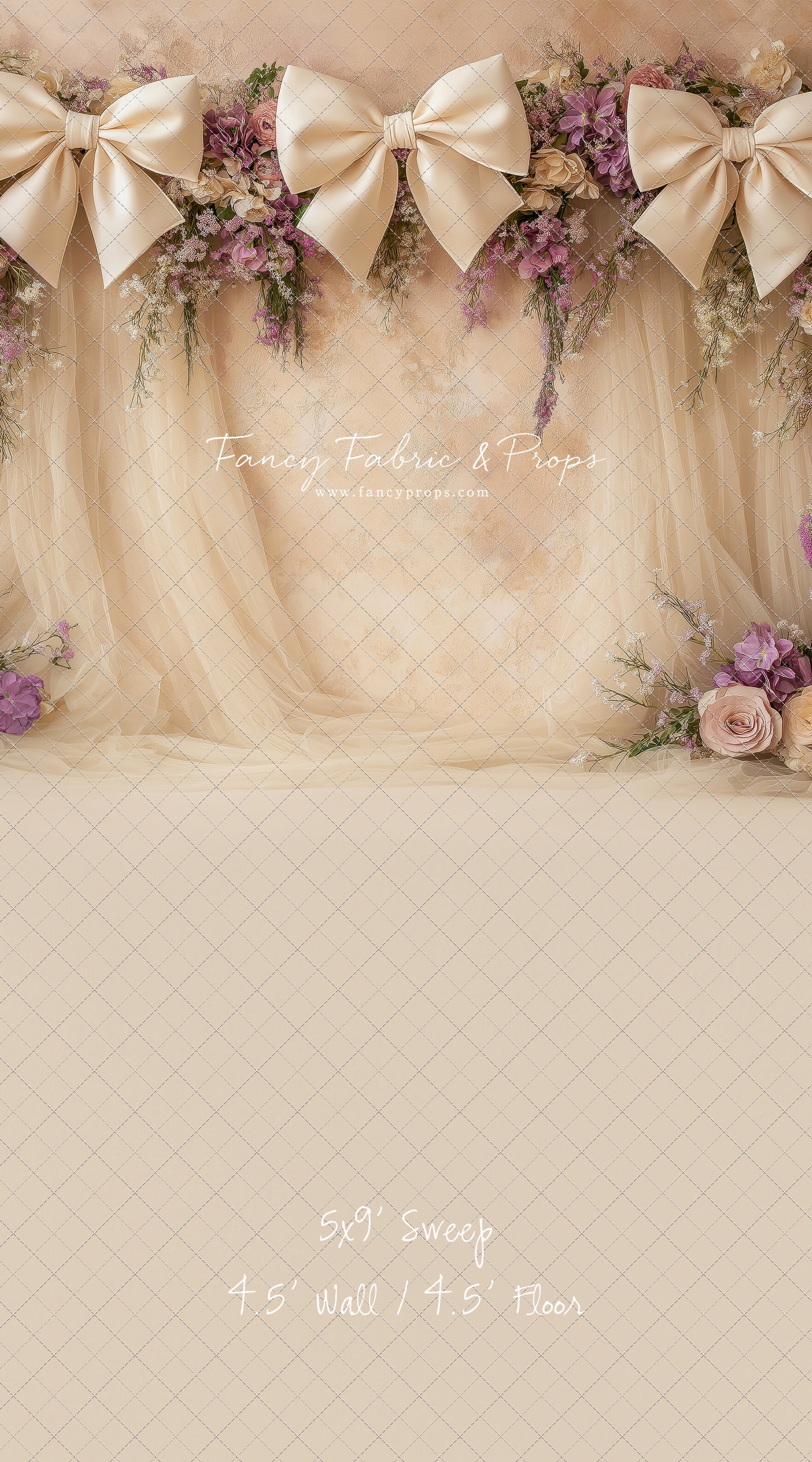 Luxe Lavender Blooms - With Sweep Option