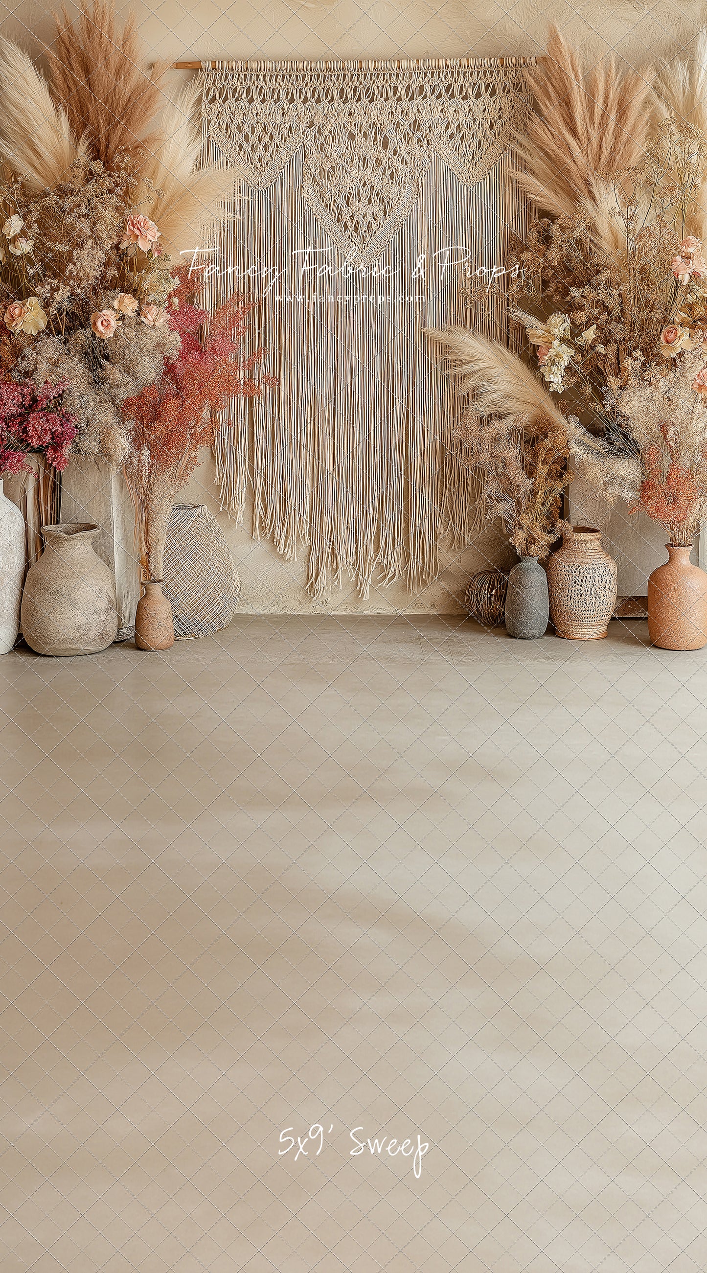 Sun-Kissed Macrame - With Sweep Option