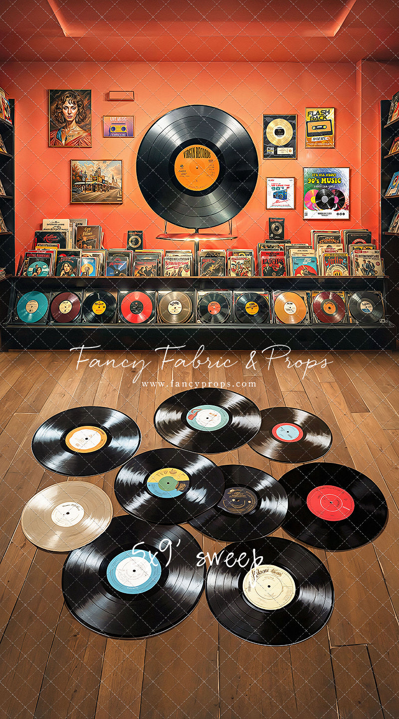 Vinyl Revival Room - Records Floor Version