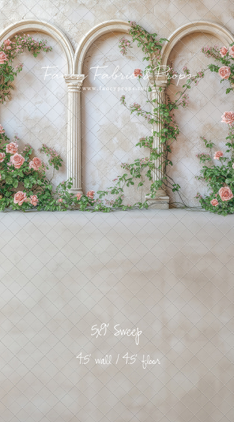 Whispering Rose Courtyard - With Sweep Option