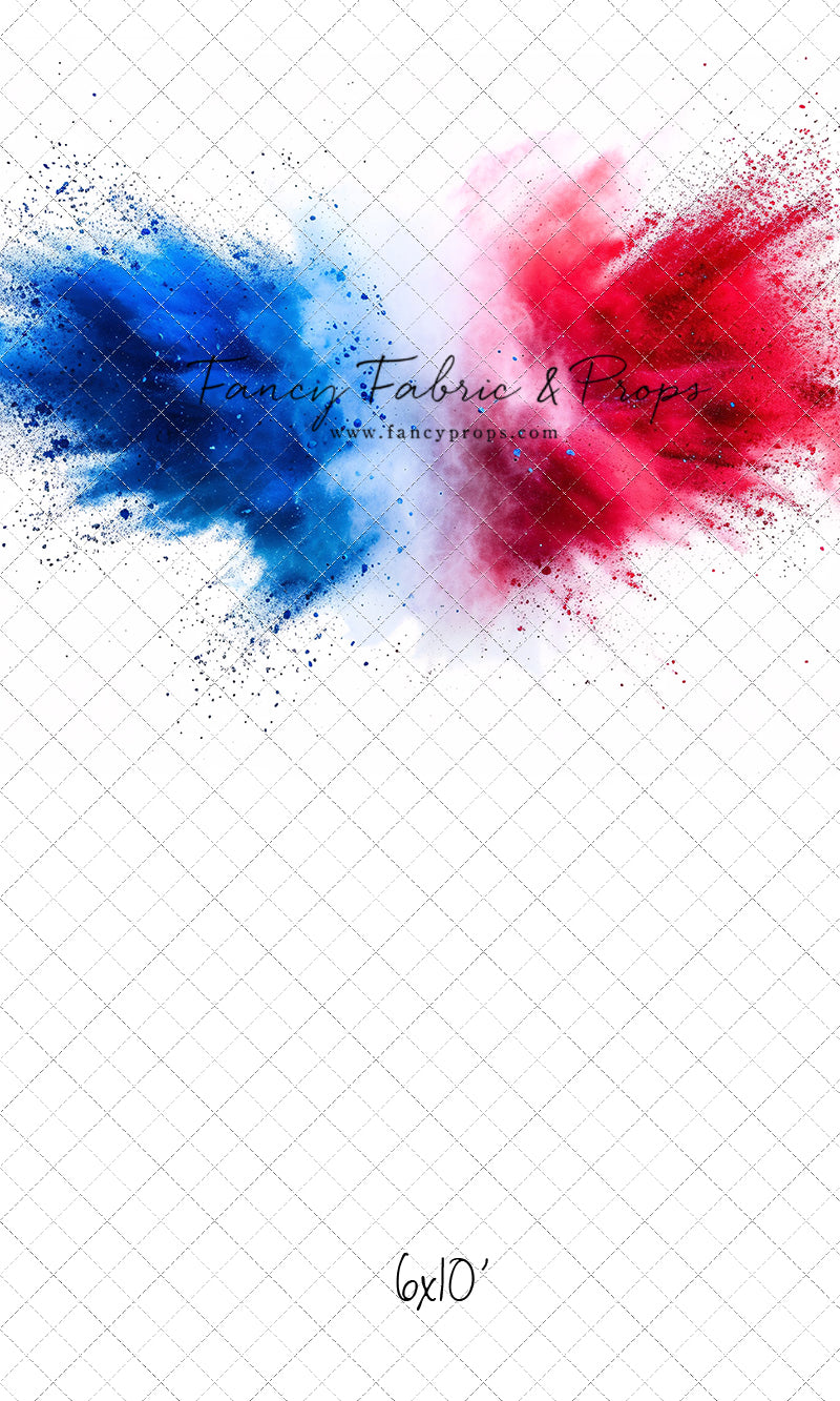 Red White & Burst - Sweep Sizes Only