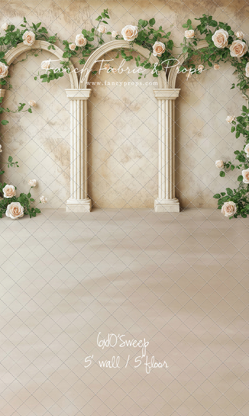 Ivory Arch Garden - With Sweep Option