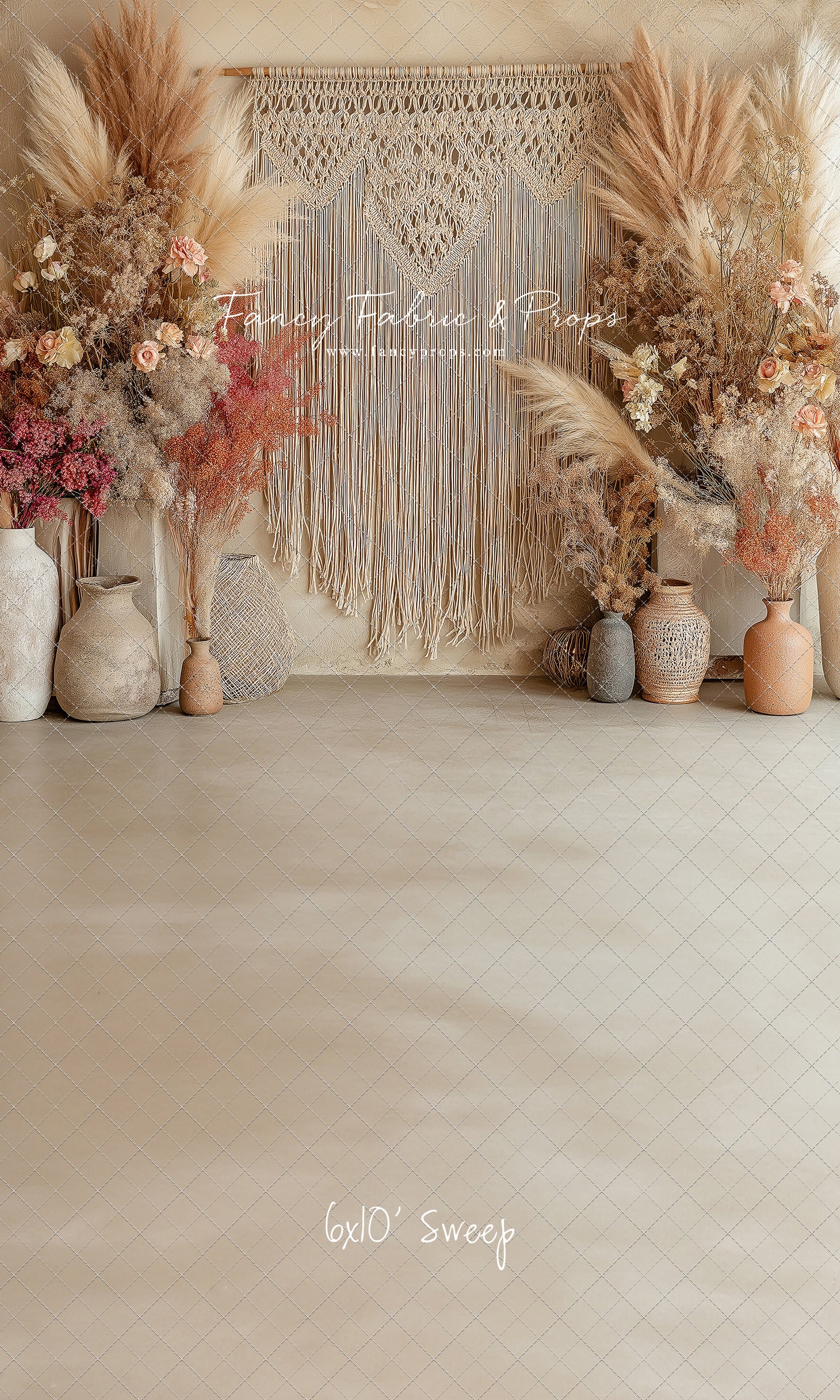 Sun-Kissed Macrame - With Sweep Option