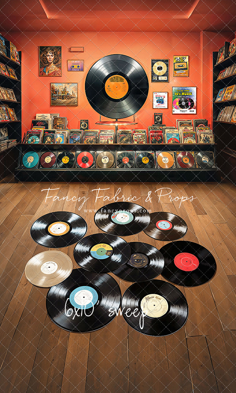 Vinyl Revival Room - Records Floor Version
