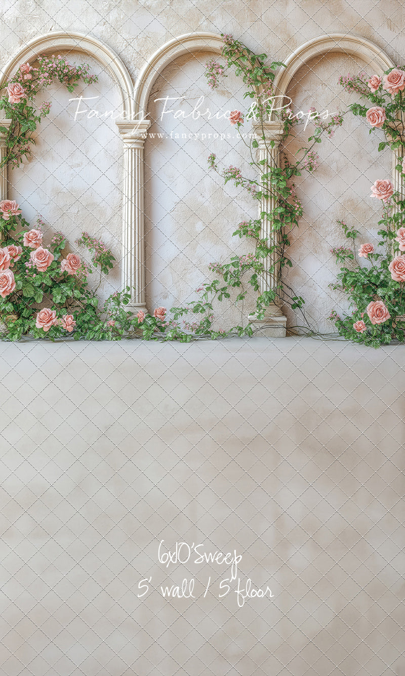 Whispering Rose Courtyard - With Sweep Option