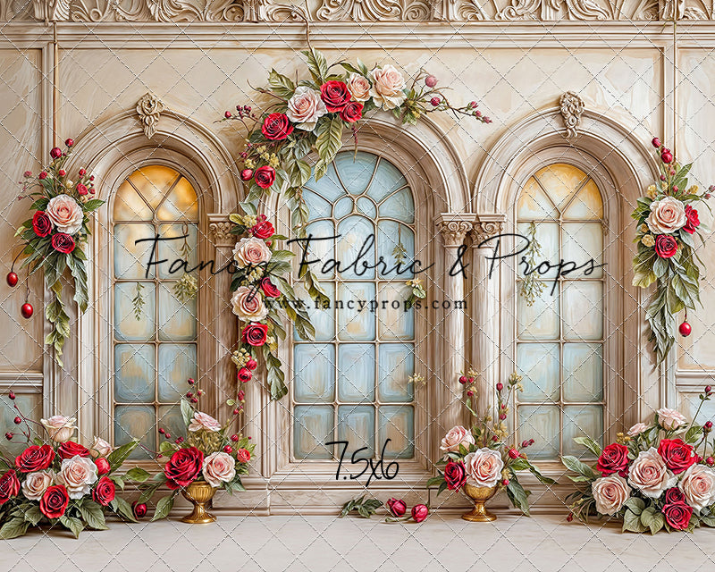 Gilded Holiday Windows - with Sweep Option