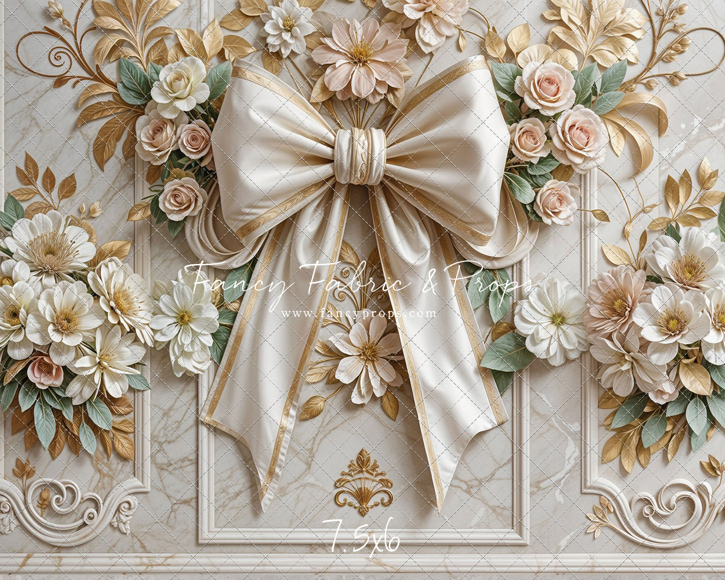 Ivory Luxe - With Sweep Option