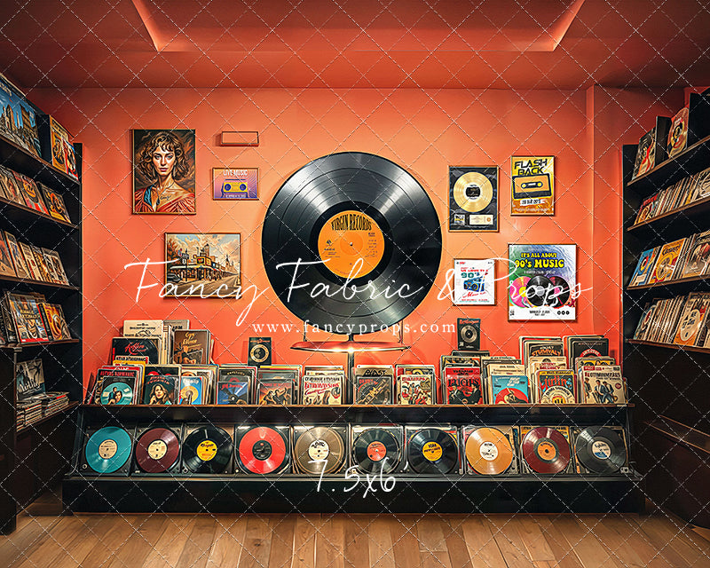 Vinyl Revival Room - Records Floor Version
