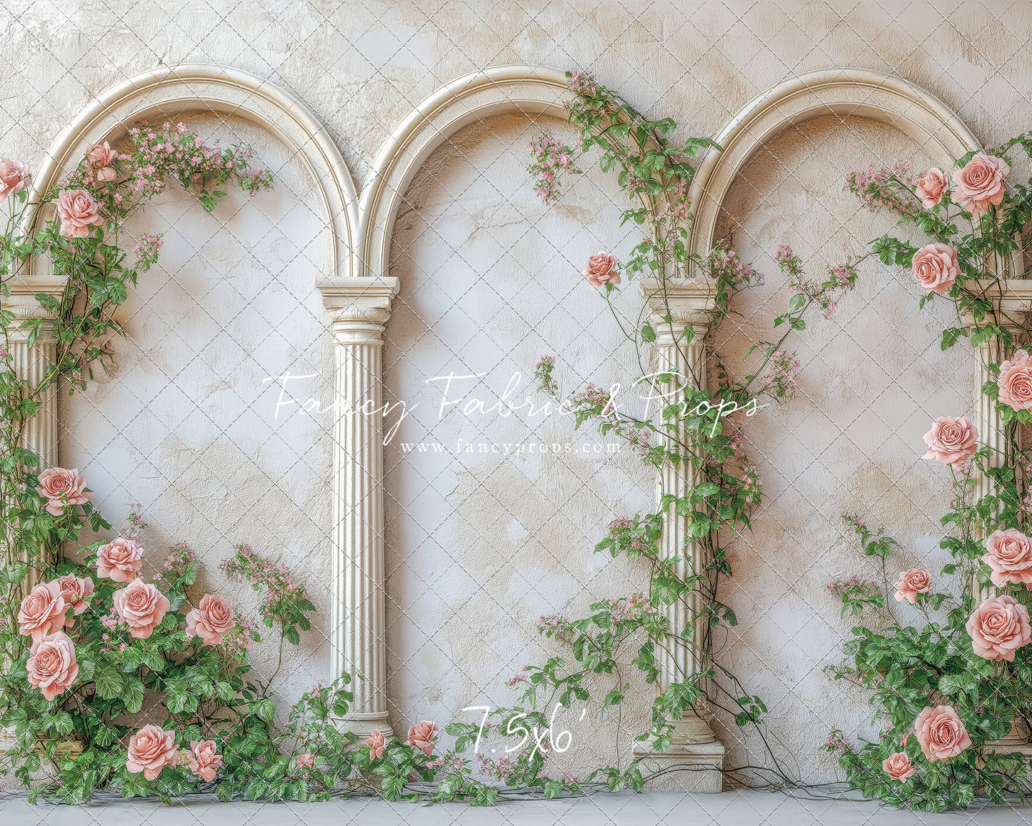 Whispering Rose Courtyard - With Sweep Option
