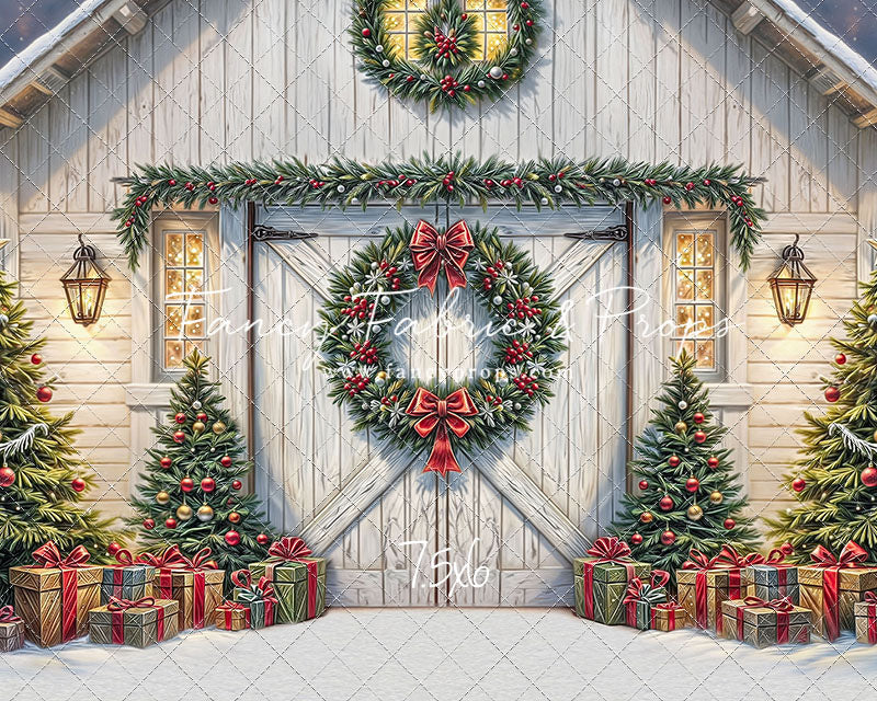 Winter Welcome Barn - with Sweep Option