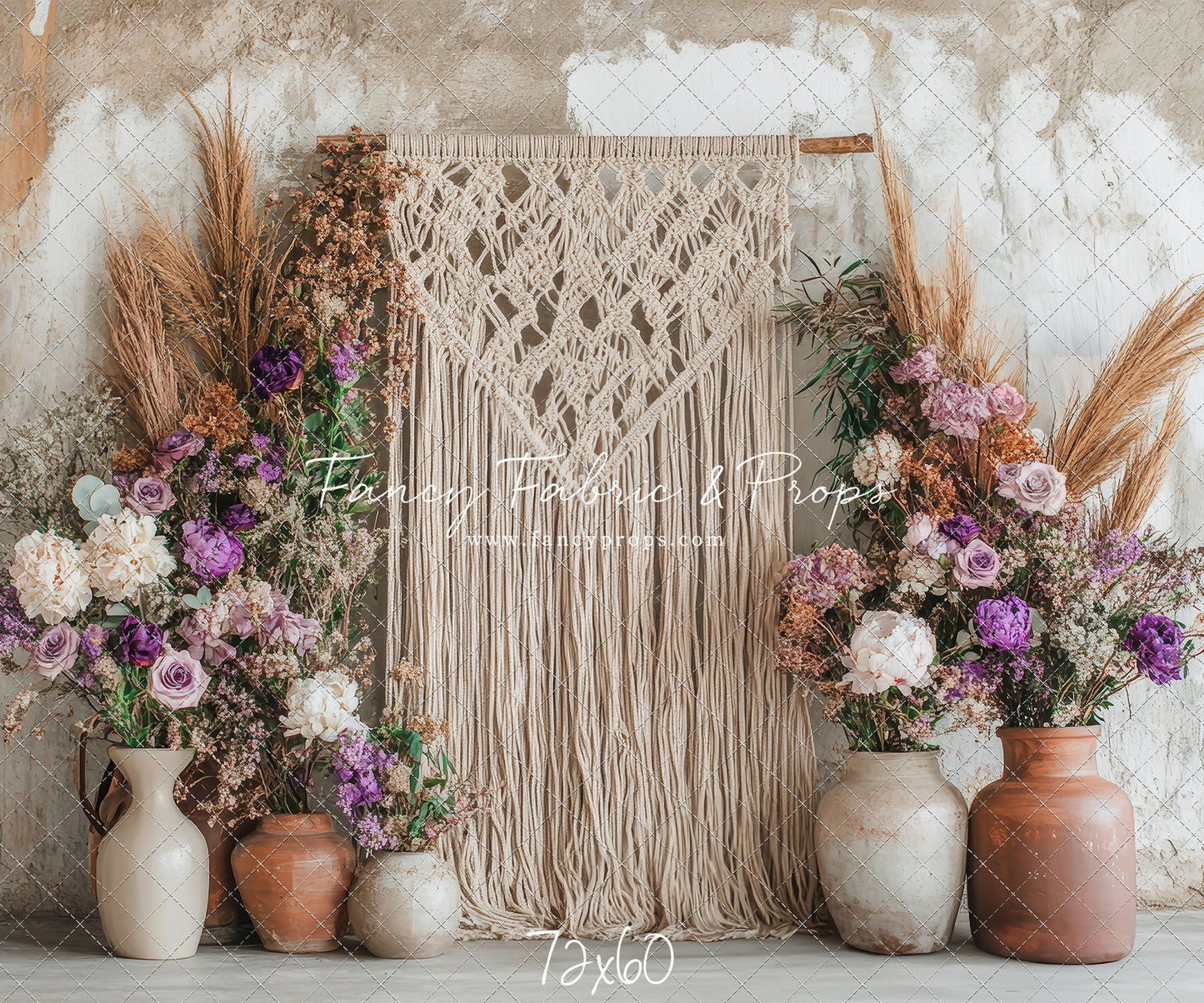 Floral Fringe Haven - With Sweep Option