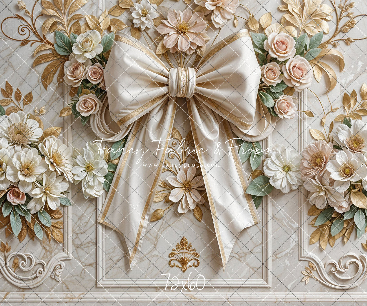 Ivory Luxe - With Sweep Option