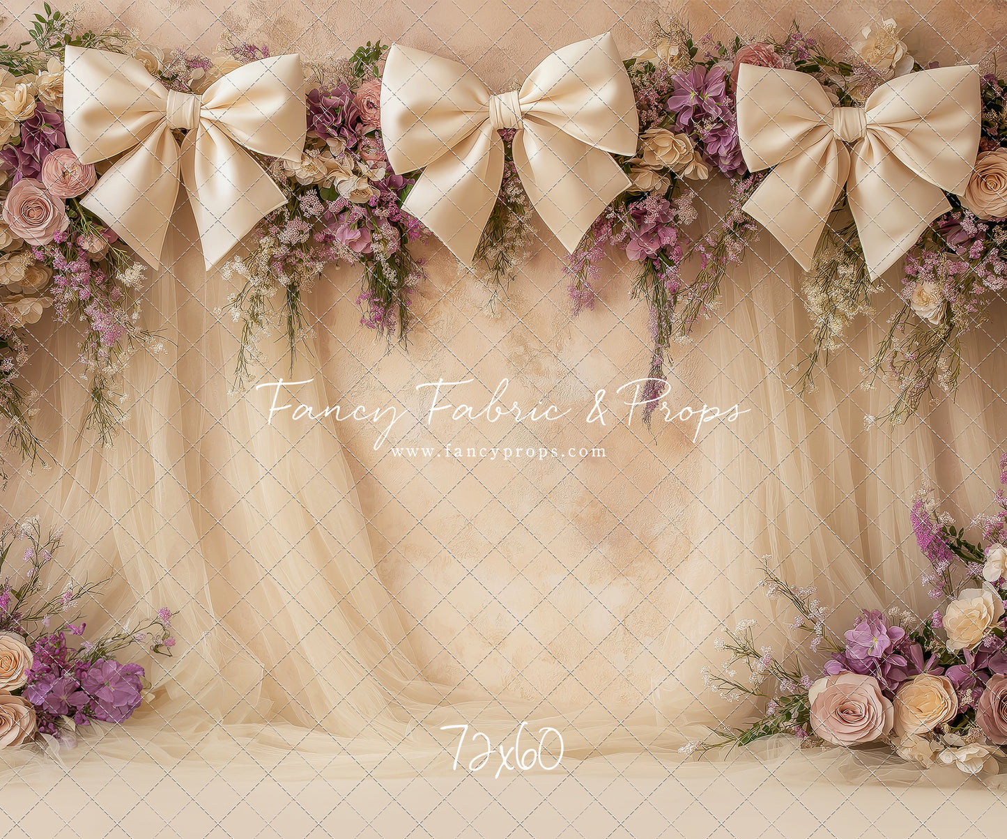 Luxe Lavender Blooms - With Sweep Option
