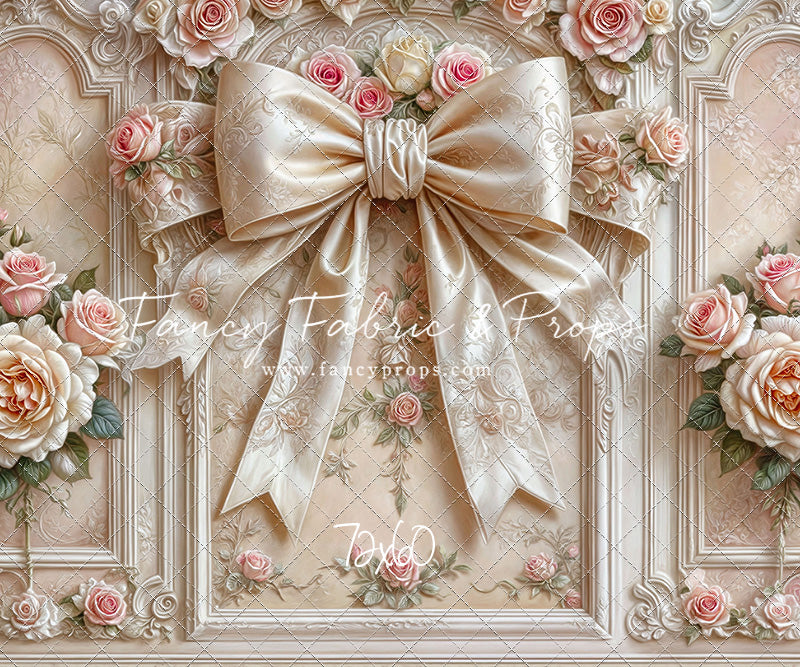 Ribbon & Pearl - With Sweep Option