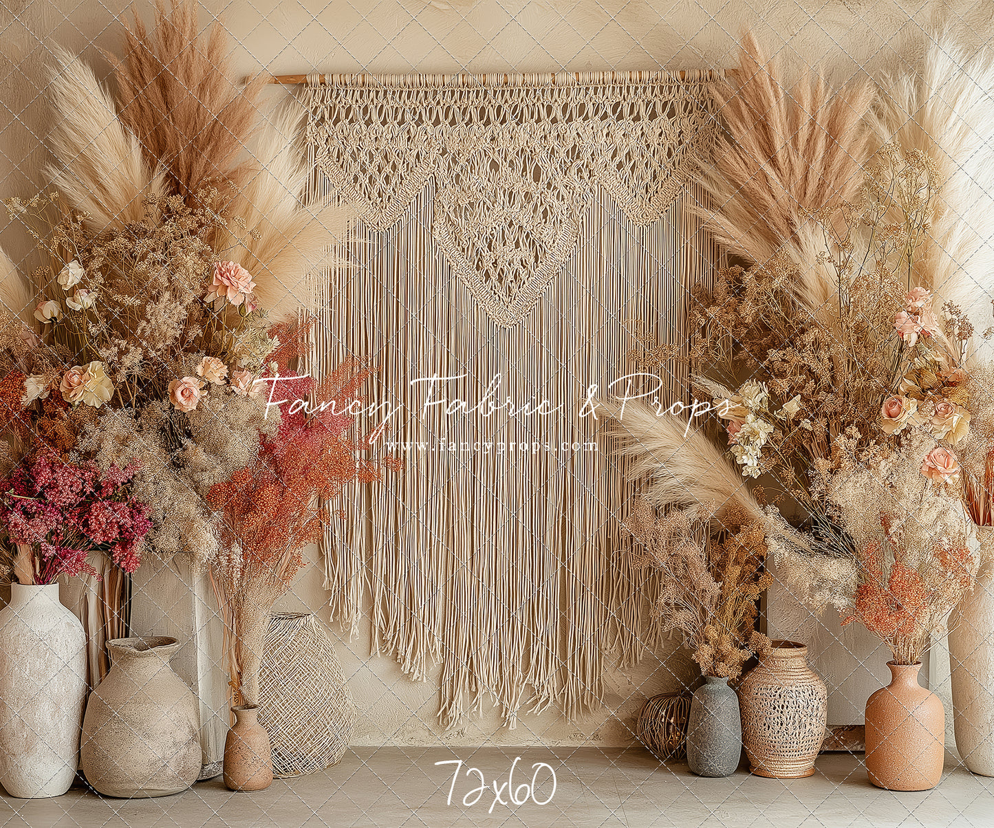 Sun-Kissed Macrame - With Sweep Option