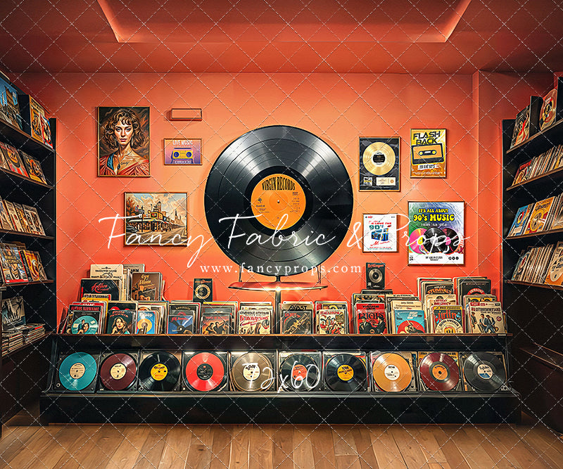 Vinyl Revival Room - Records Floor Version