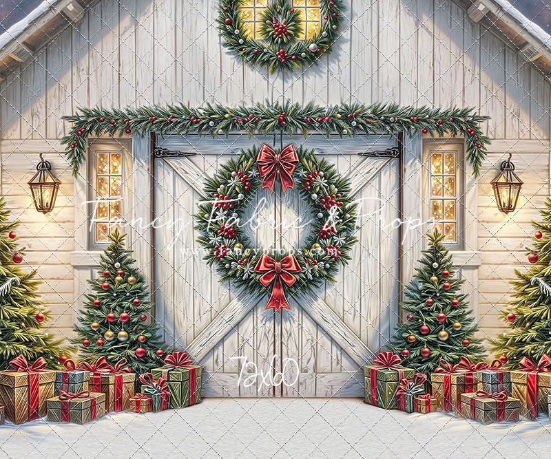 Winter Welcome Barn - with Sweep Option
