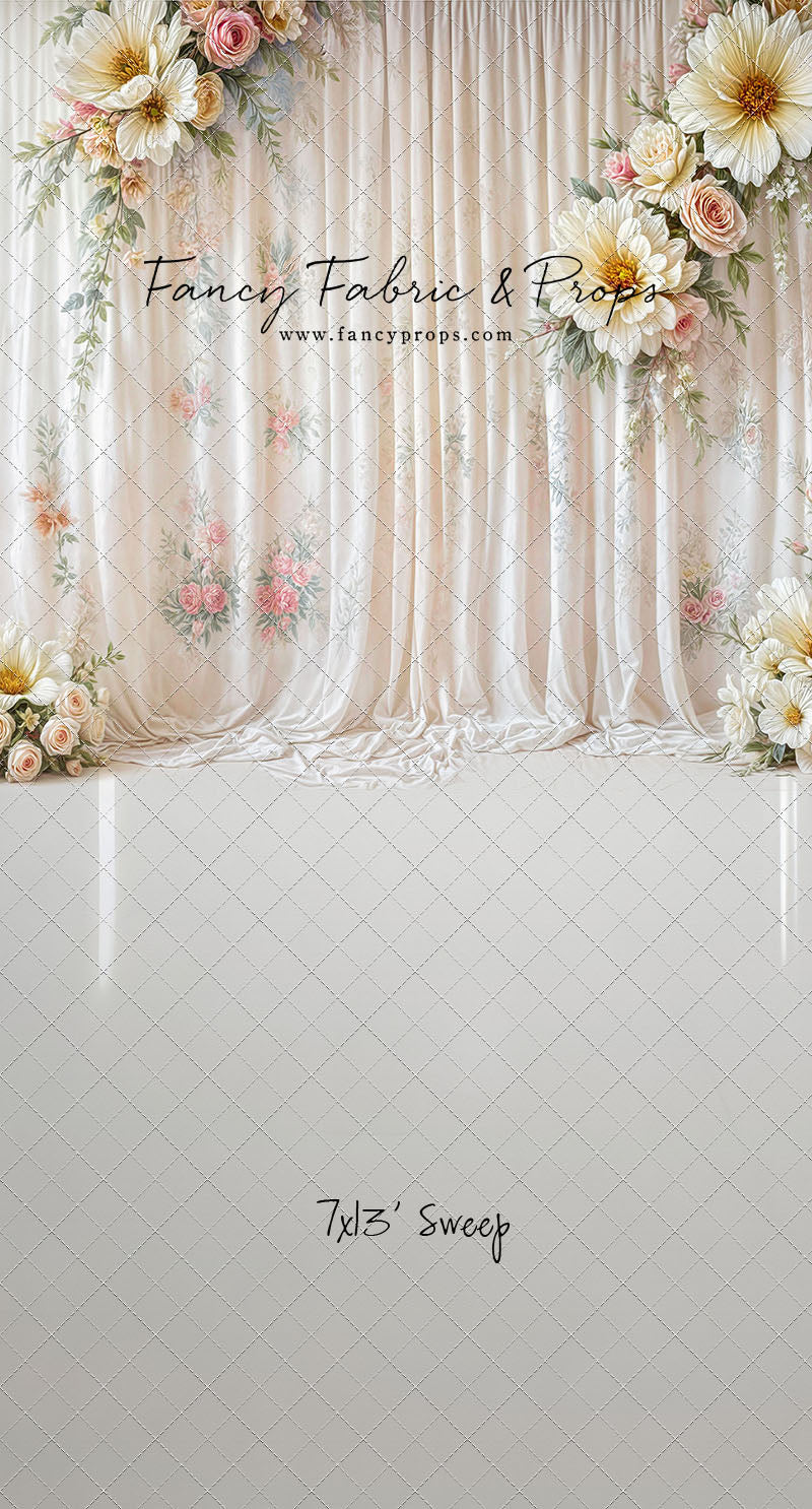 Draping Botanicals - With Sweep Option