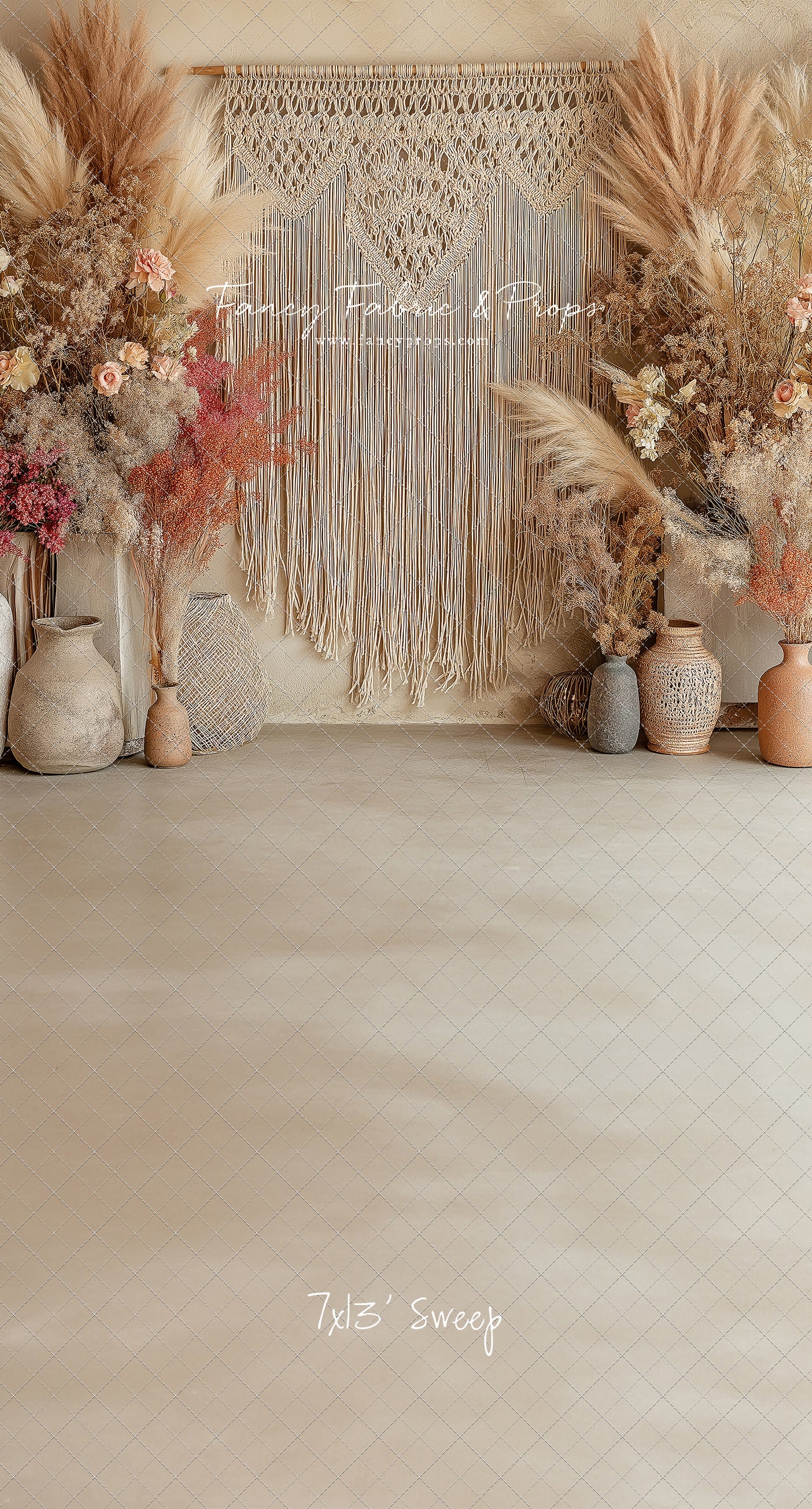 Sun-Kissed Macrame - With Sweep Option