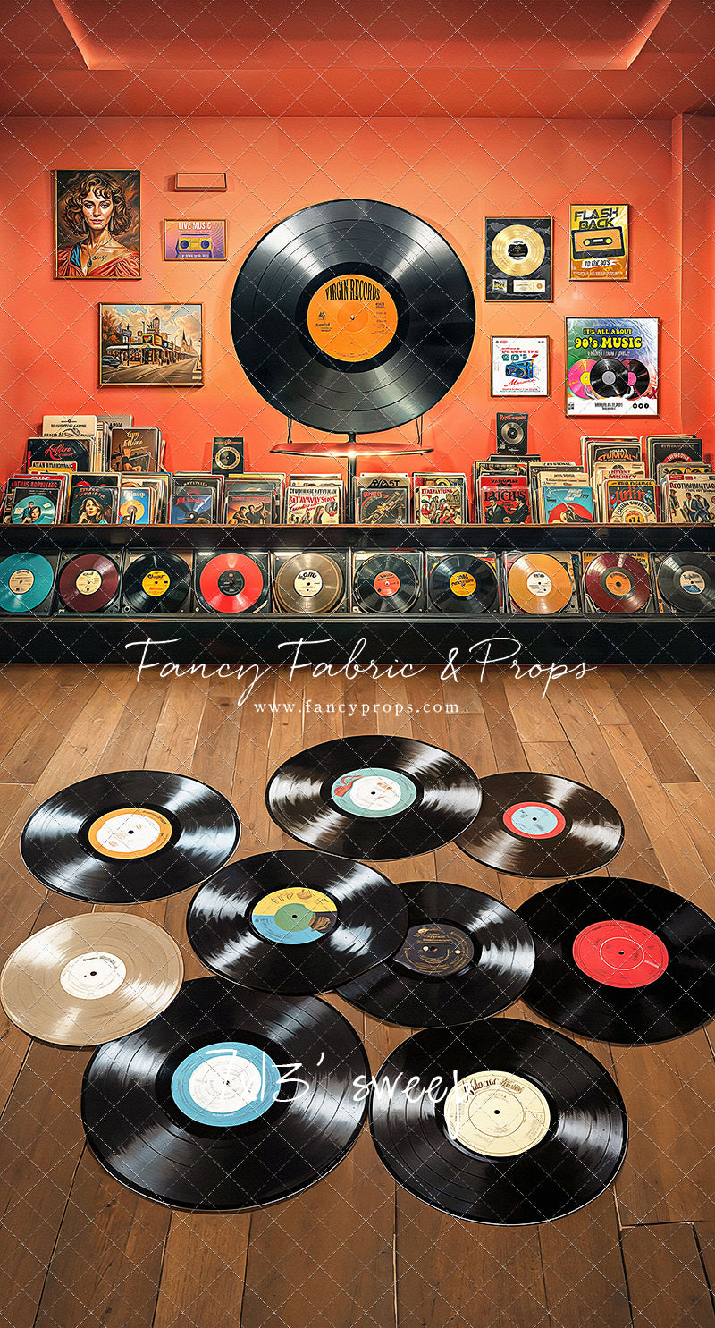 Vinyl Revival Room - Records Floor Version