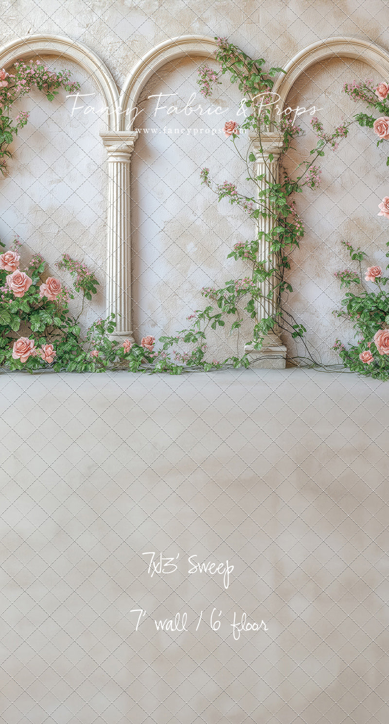 Whispering Rose Courtyard - With Sweep Option