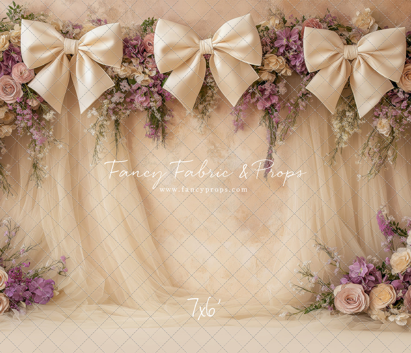 Luxe Lavender Blooms - With Sweep Option
