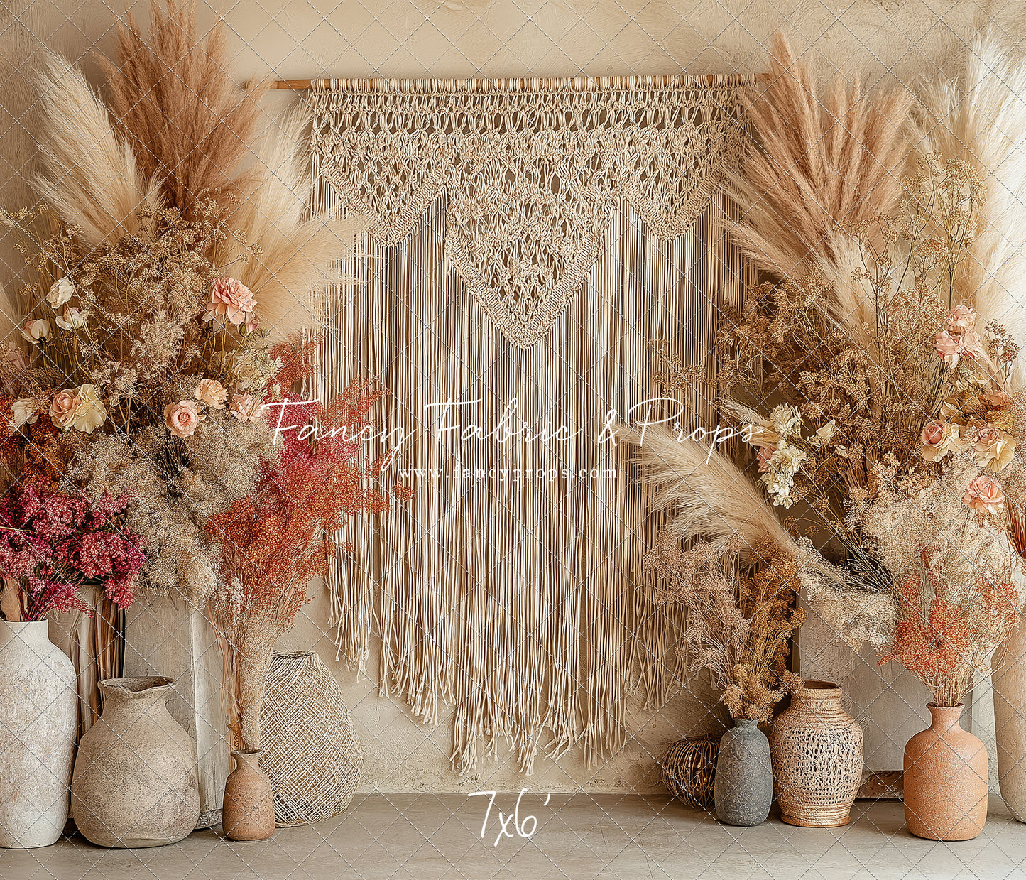 Sun-Kissed Macrame - With Sweep Option