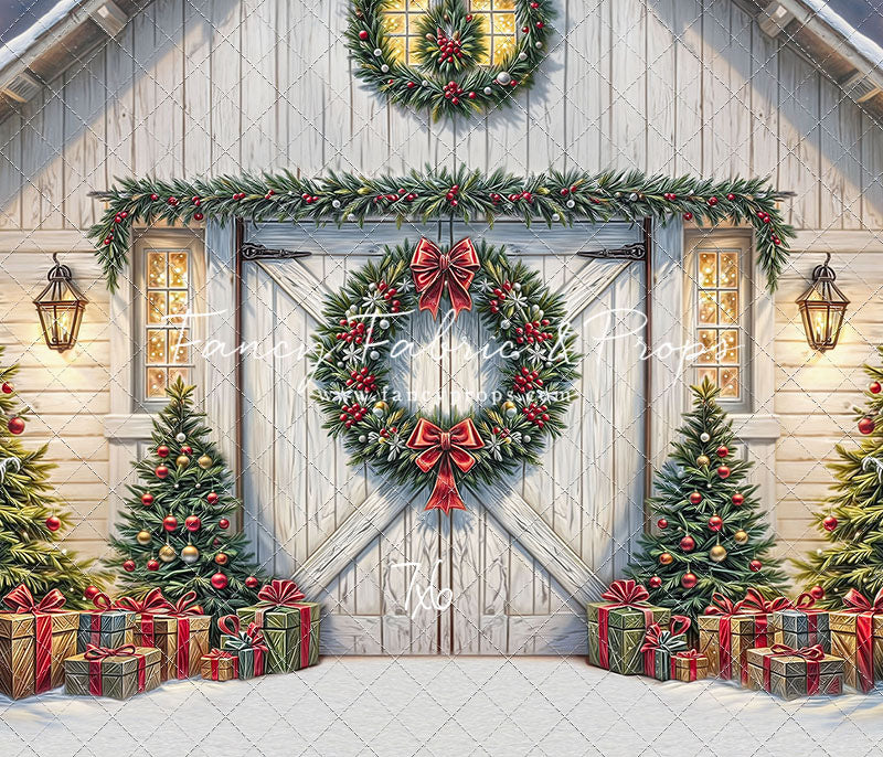 Winter Welcome Barn - with Sweep Option