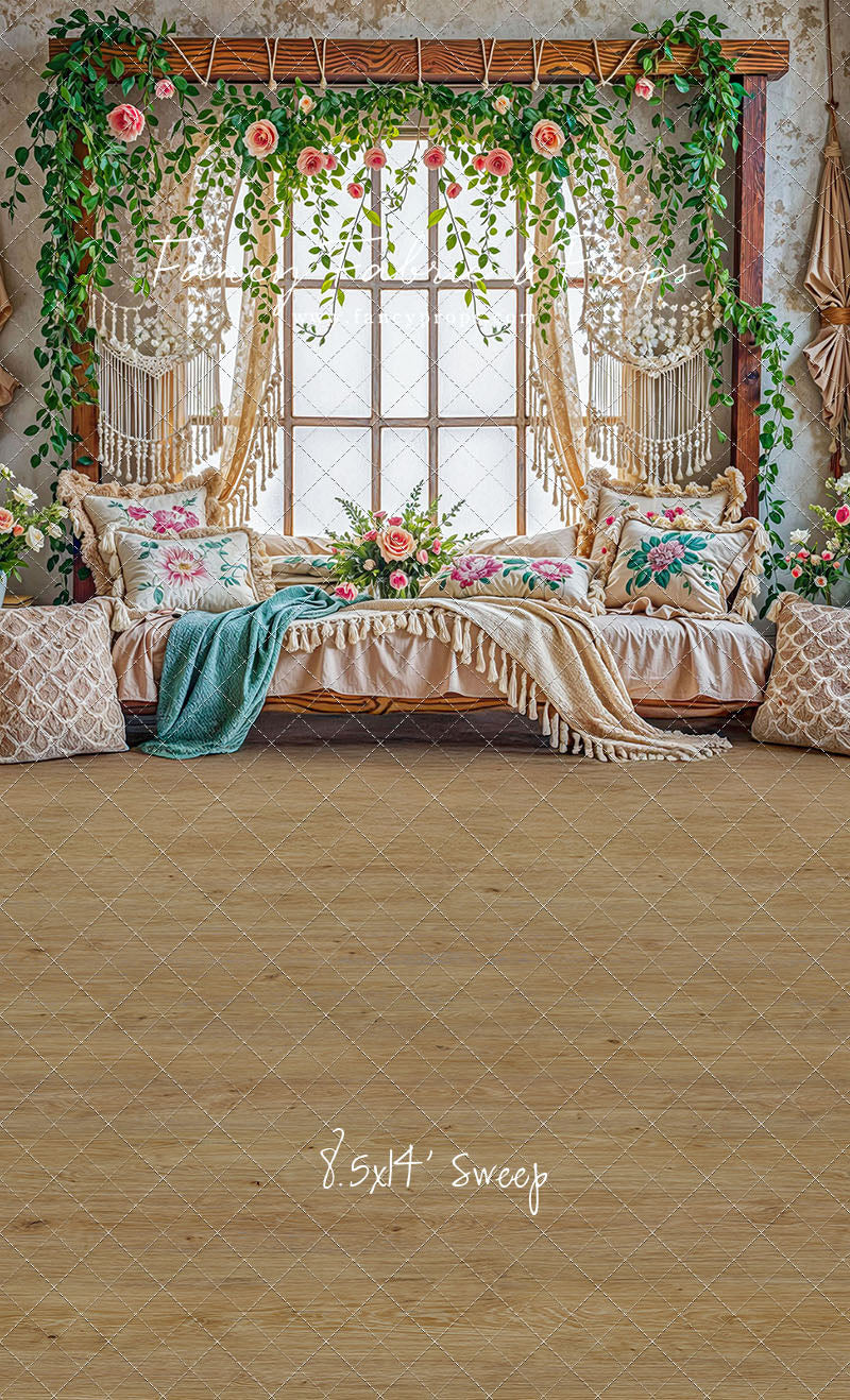 Boho In Bloom - With Sweep Option