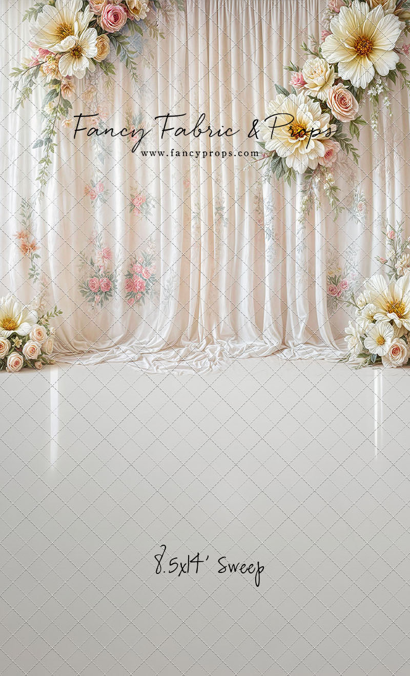 Draping Botanicals - With Sweep Option