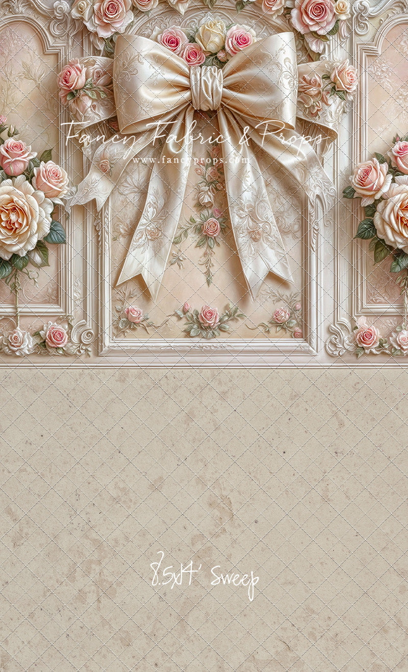Ribbon & Pearl - With Sweep Option