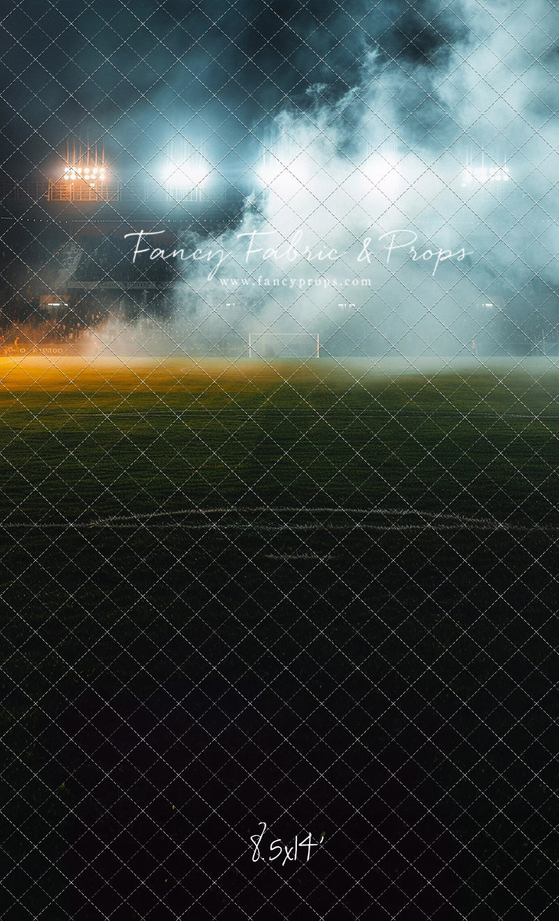 Soccer At Night - Sweep Sizes Only