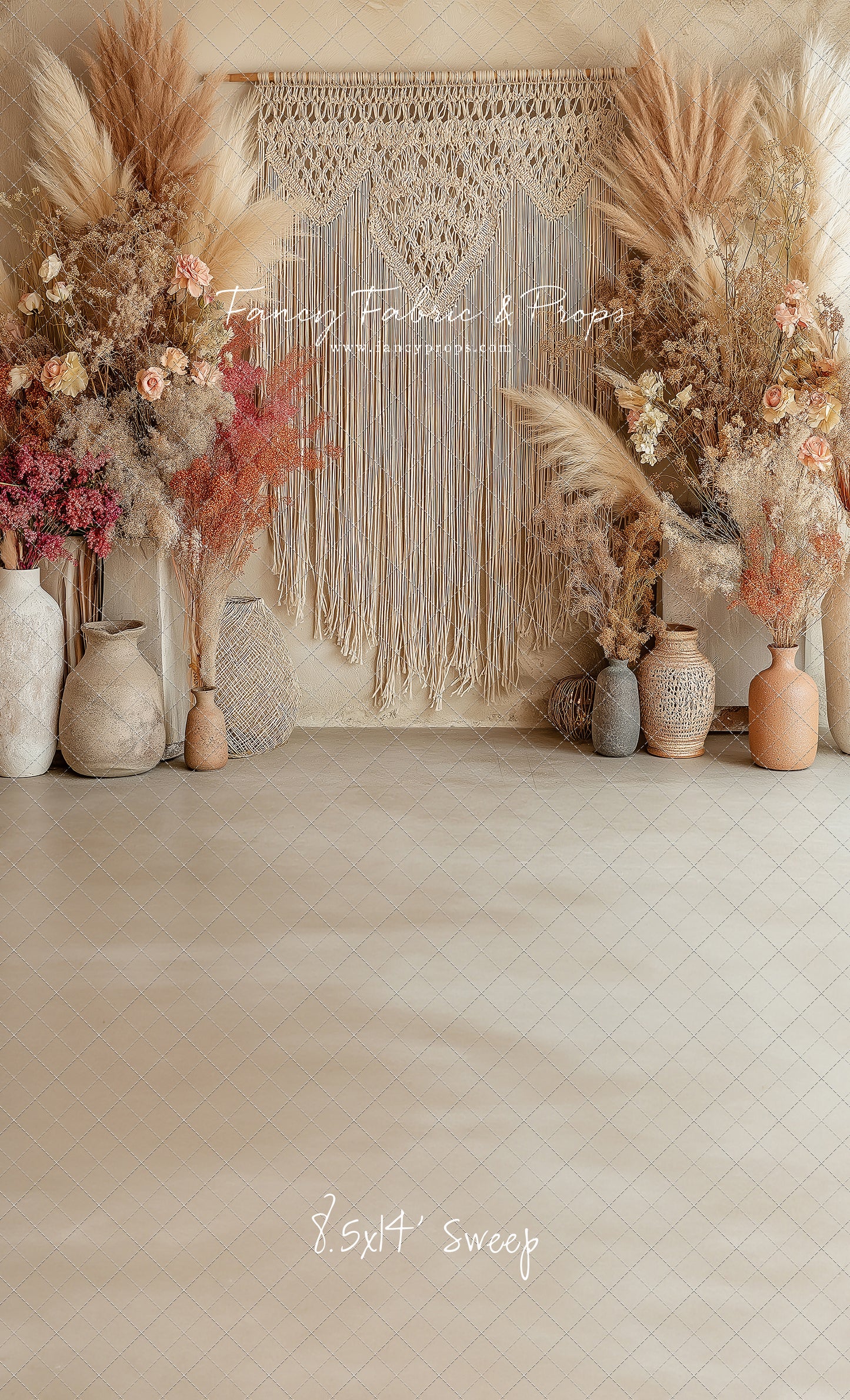 Sun-Kissed Macrame - With Sweep Option