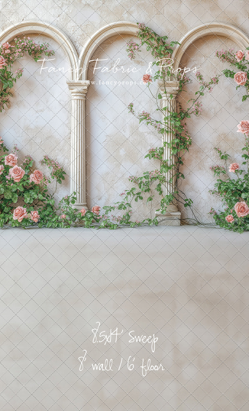 Whispering Rose Courtyard - With Sweep Option