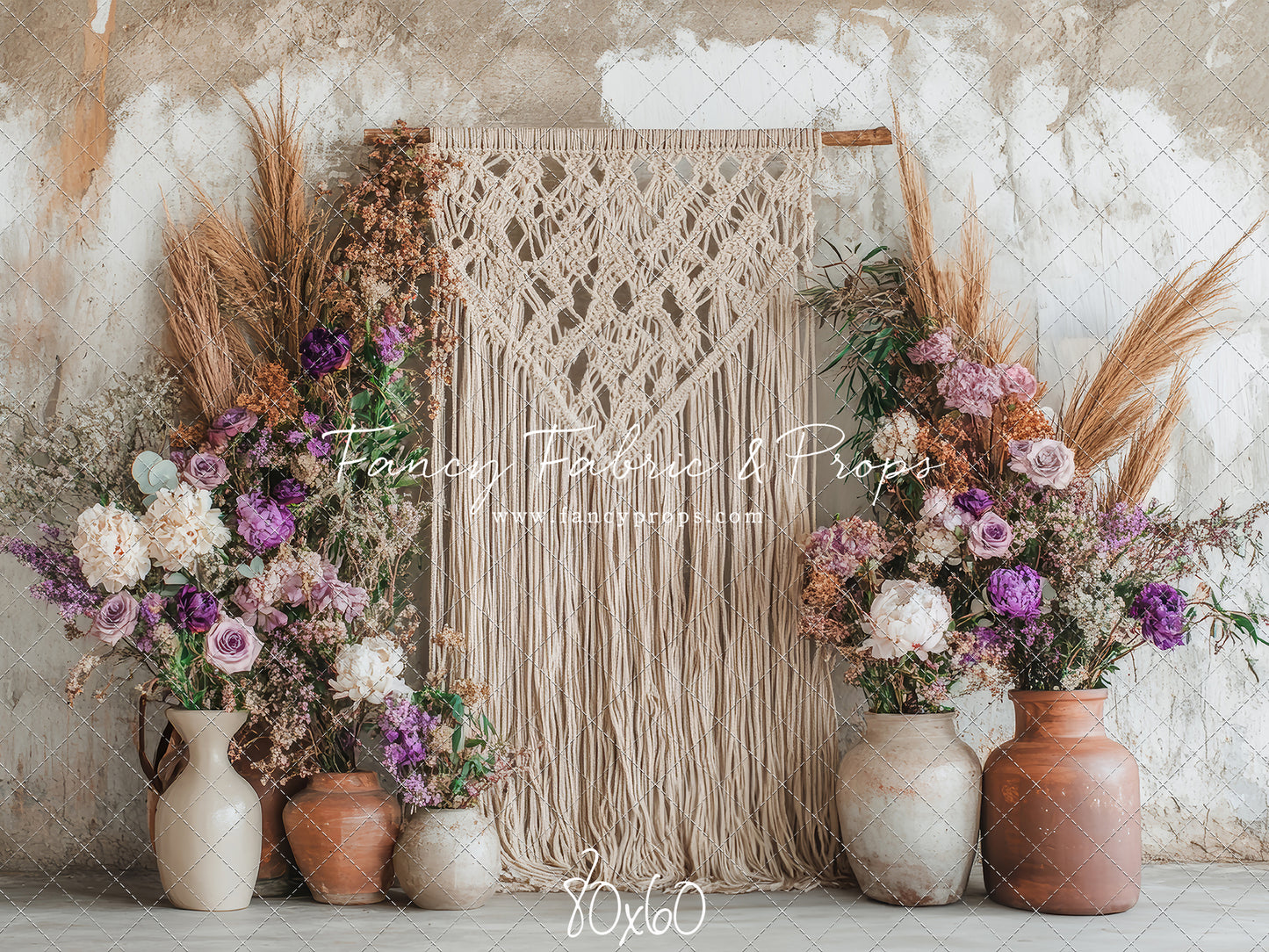 Floral Fringe Haven - With Sweep Option