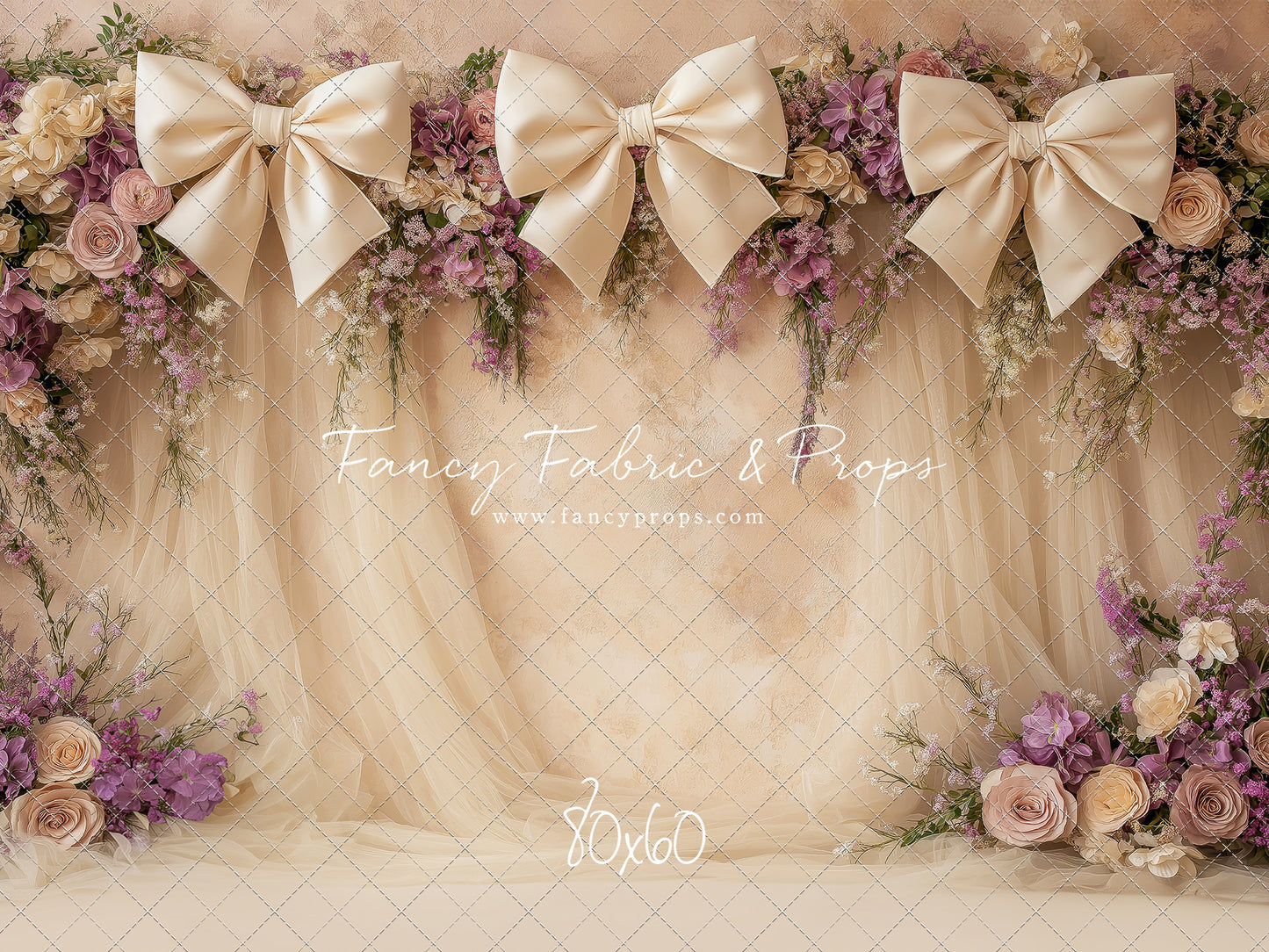 Luxe Lavender Blooms - With Sweep Option