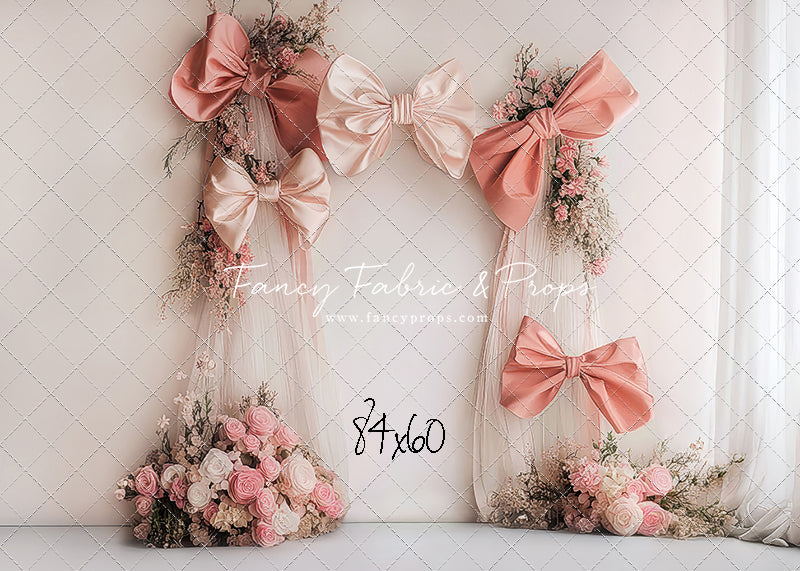 Bowtied Blush - With Sweep Option