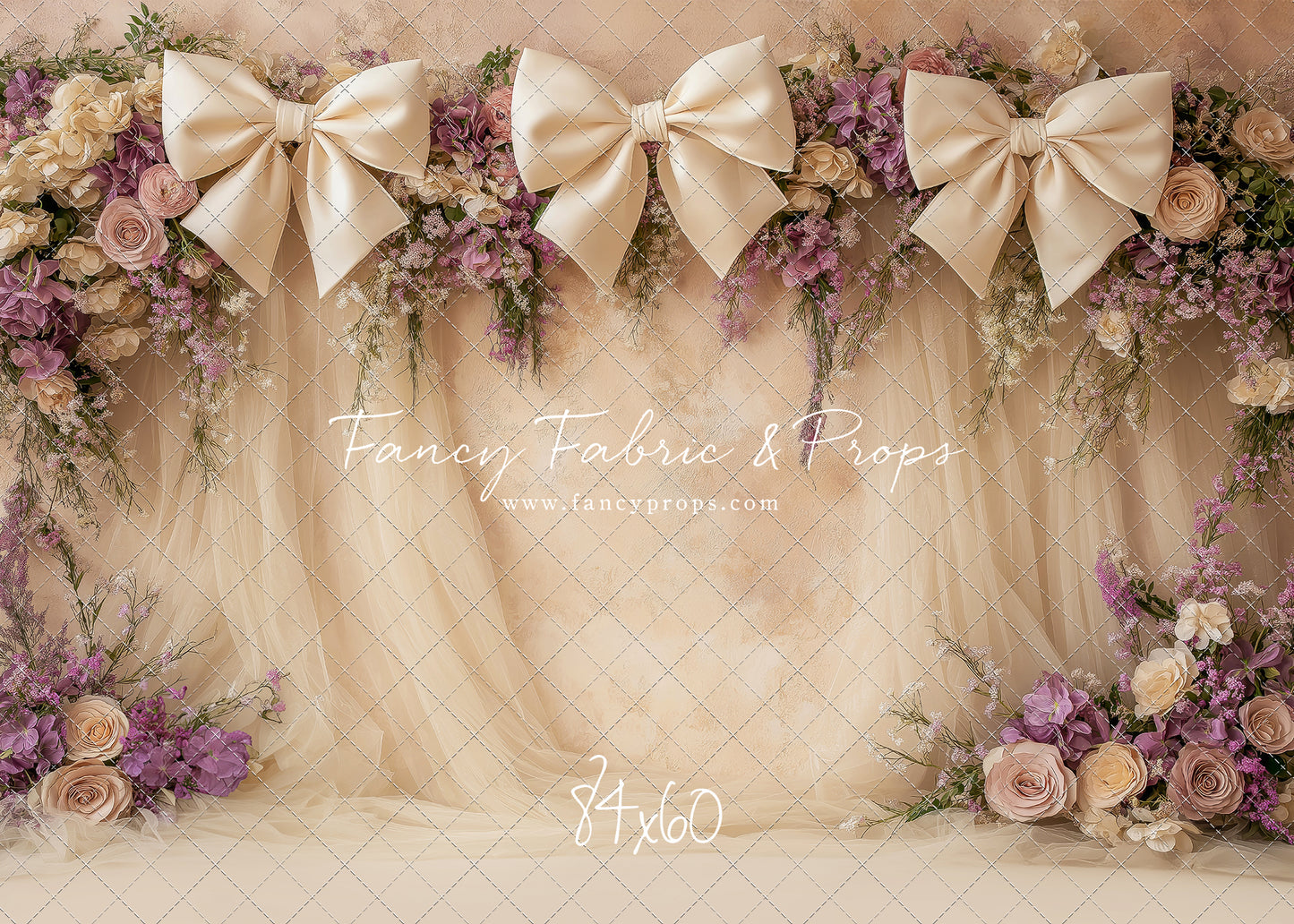Luxe Lavender Blooms - With Sweep Option