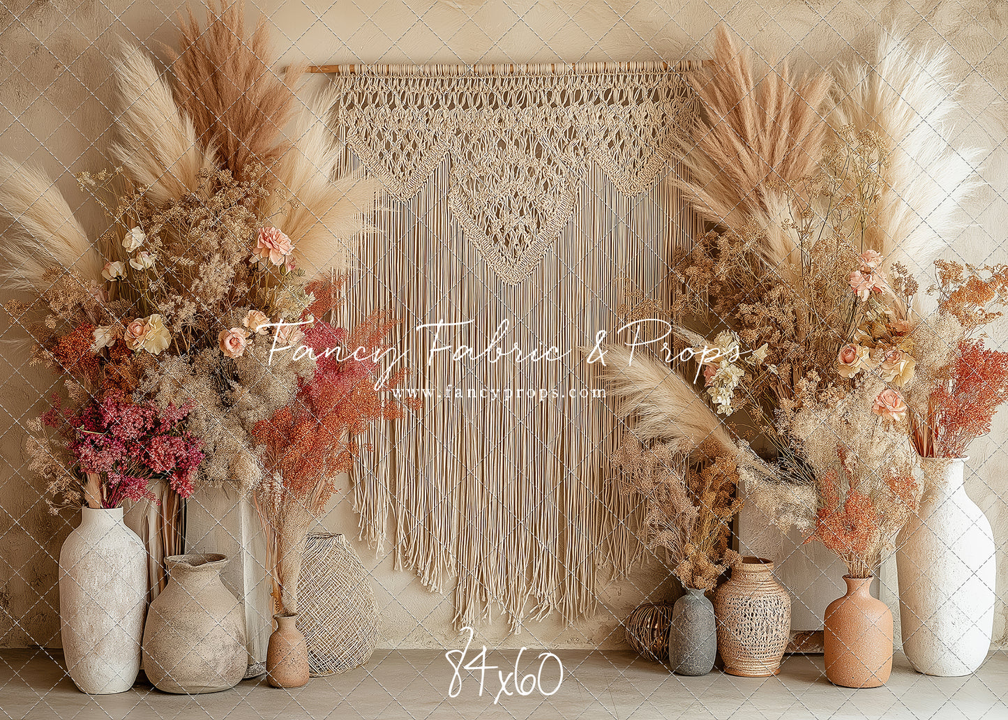 Sun-Kissed Macrame - With Sweep Option