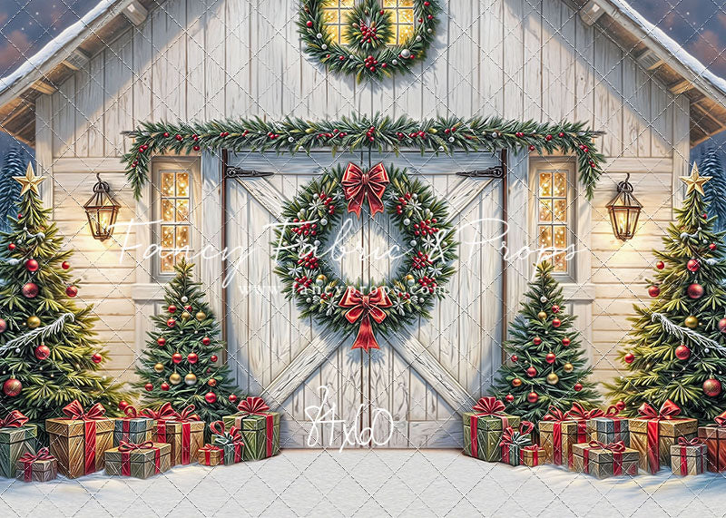 Winter Welcome Barn - with Sweep Option