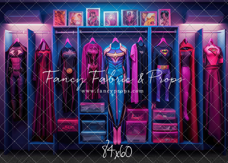 Dress Like A Super Girl- With Sweep Option