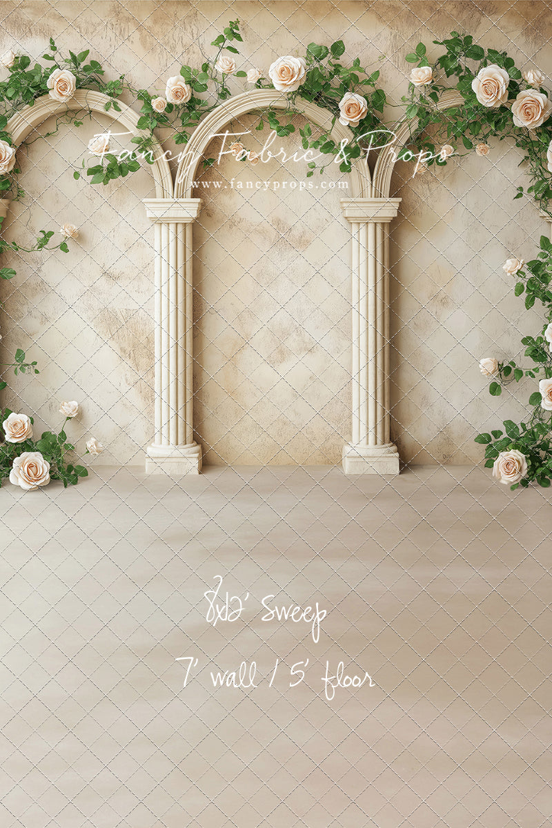 Ivory Arch Garden - With Sweep Option