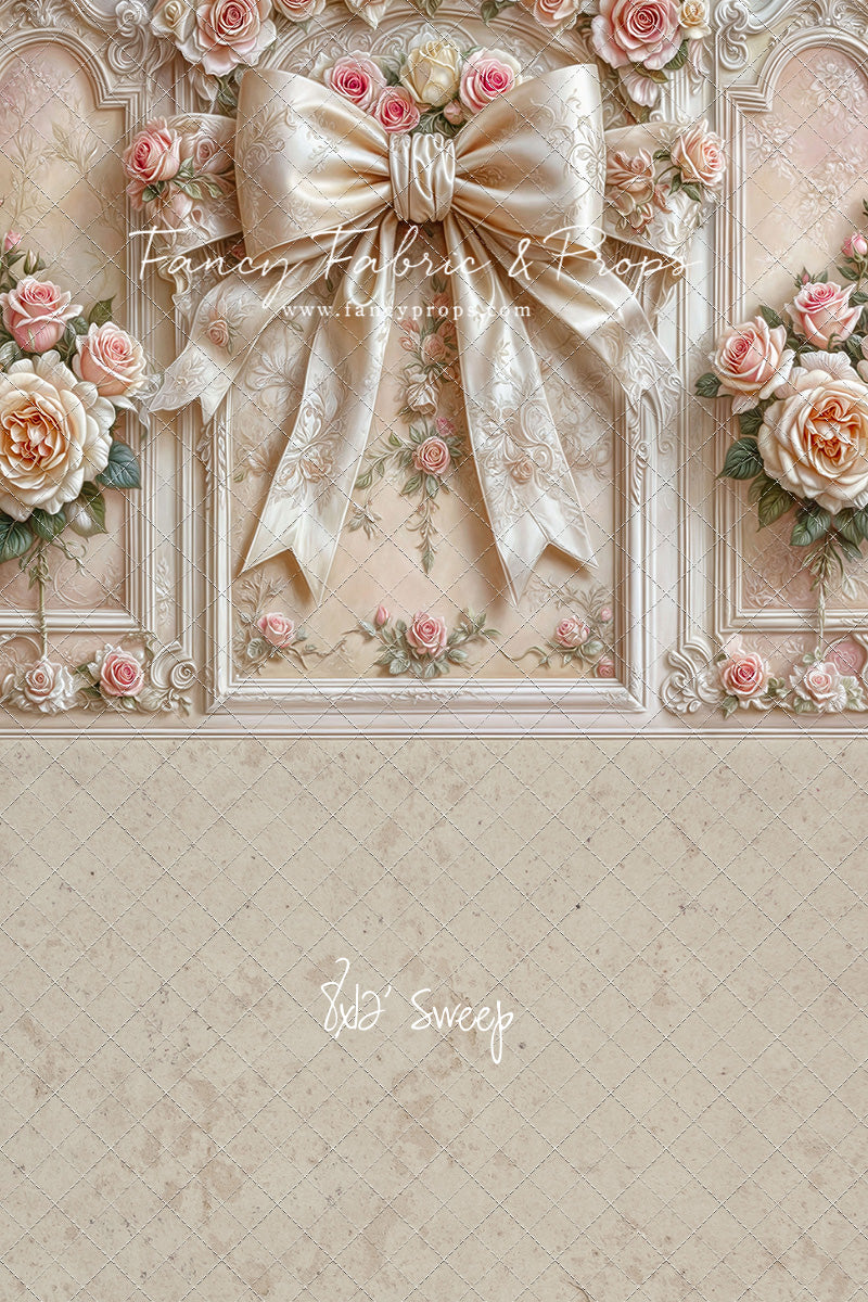 Ribbon & Pearl - With Sweep Option