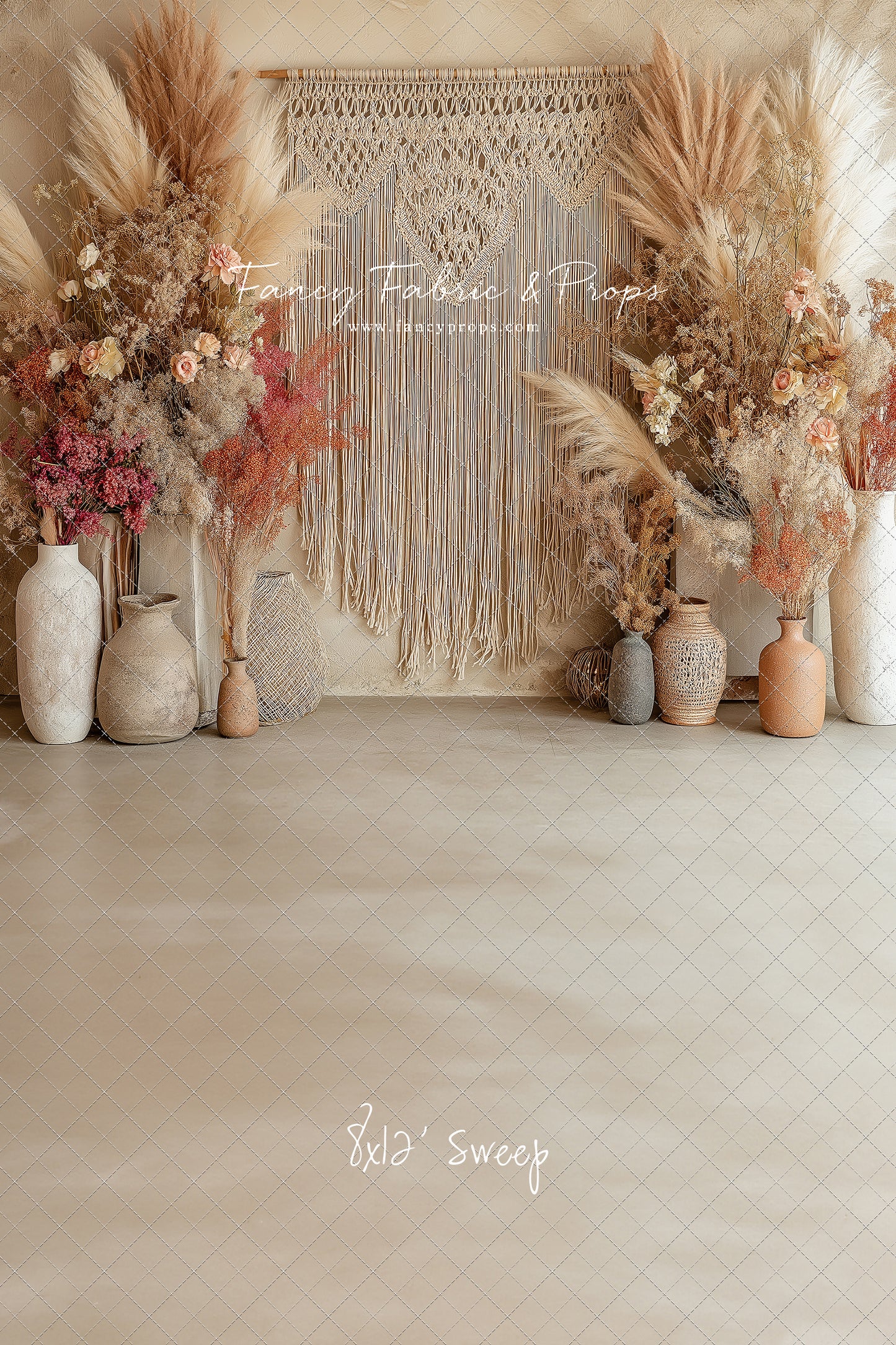 Sun-Kissed Macrame - With Sweep Option