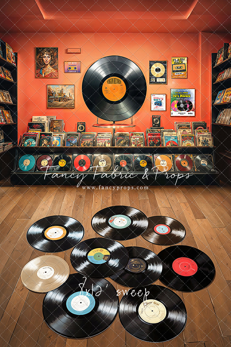 Vinyl Revival Room - Records Floor Version