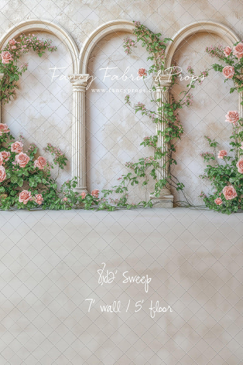 Whispering Rose Courtyard - With Sweep Option