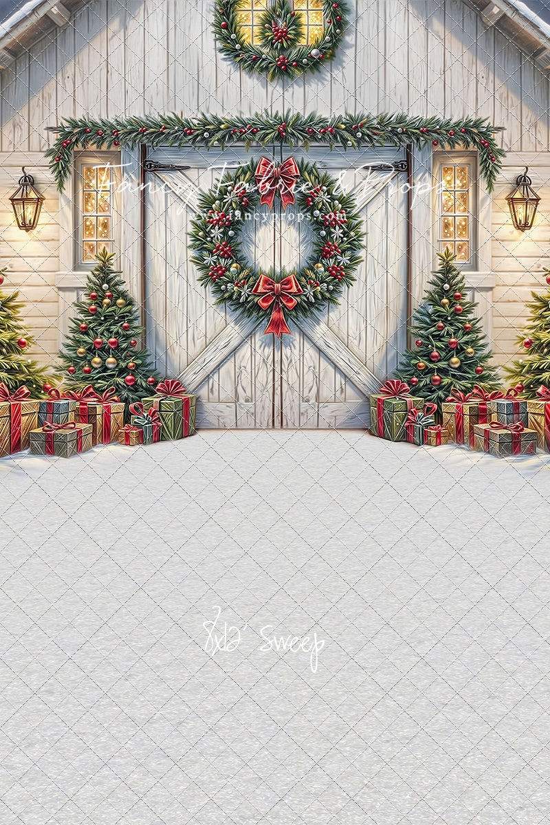 Winter Welcome Barn - with Sweep Option