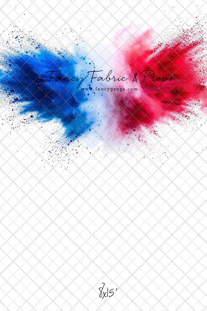 Red White & Burst - Sweep Sizes Only