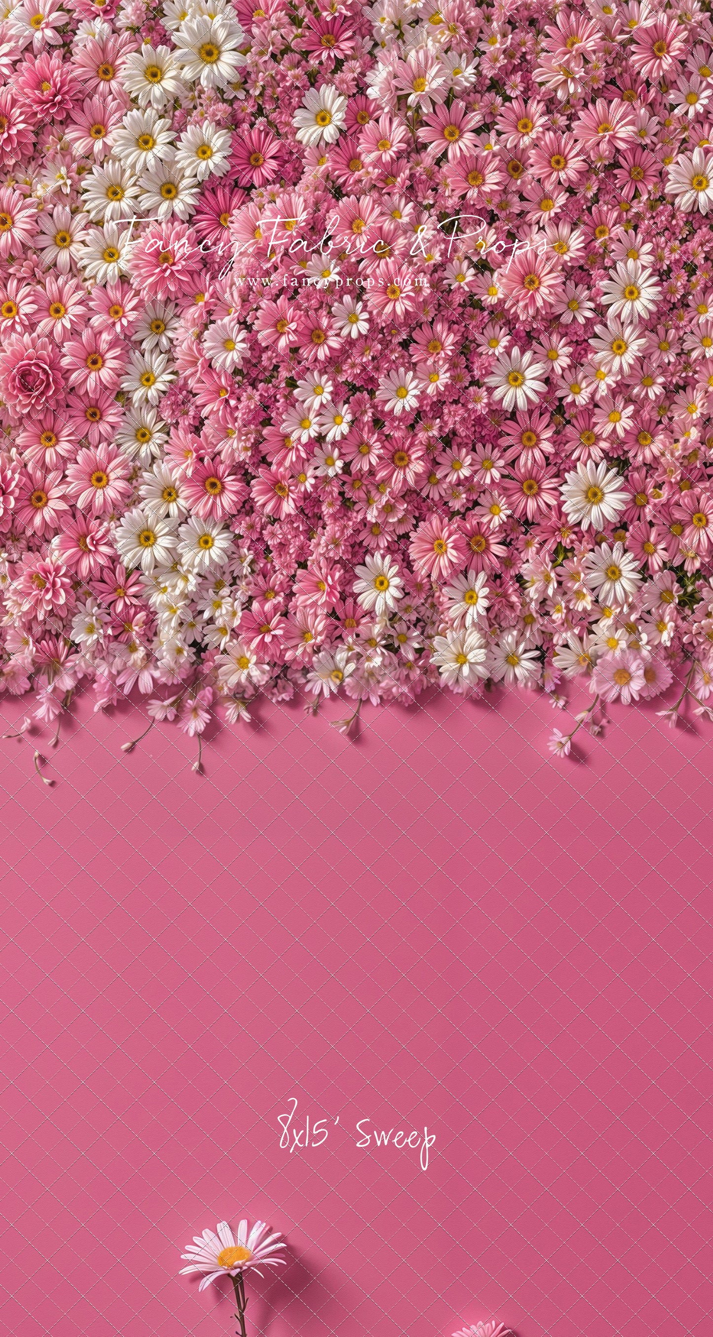 Blush Blossom Wall - With Sweep Option